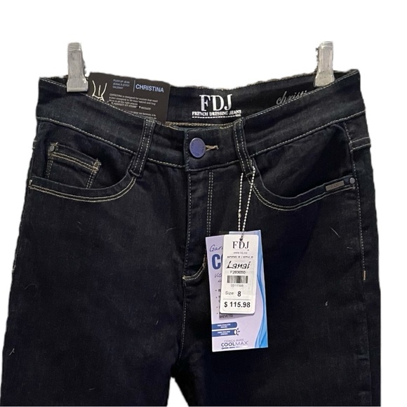 FDJ - French Dressing Jeans
Christina Slim Leg Size 8 - Stretch New With Tags - Picture 11 of 13